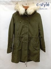 [人気] IENA イエナ モッズコート 38 カーキ 綿100% ライナー付き VETEMENTS DE TRAVAIL レディース | ★ C040