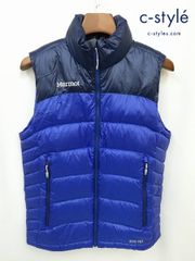 [人気] Marmot マーモット ダウンベスト S ブルー系 830Fill MJD-F2020 | N373