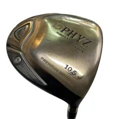 【中古】 ブリヂストン PHYZ PREMIUM MODEL 10.5° ドライバー DR 純正特注シャフト (フレックスR) メンズ 男性用 右利き 右用 Cランク ゴルフクラブ