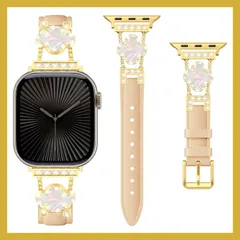 For アップルウォッチ レザー バンド レディース, Apple watch Series38mm 40mm 41mm 49mm 46mm 45mm 44mm 42mm に対応 For iwatch バンド 本革 おしゃれ 可愛い 11/10/9/8/7/6