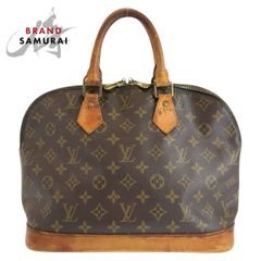 LOUIS VUITTON ルイヴィトン ヴィンテージ モノグラム アルマ ブラウン ゴールド金具 M51130 ハンドバッグ レディース 1-0293889【中古】