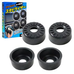 K◆にしはや ホンダ汎用 スライドドア スタビライザー 静音 ゴム カバー オデッセイ ステップワゴン 4個セット（大） 672b76bb