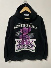 95-100 AONE STUDIO ルーズフィット スウェット フーディー Tシャツ 正規品
