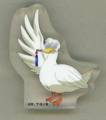 【新品】アクリルスタンド・アクリルパネル ムース(アヒル) アクリルフィギュア 「らんま1/2」