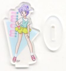 【中古】アクリルスタンド・アクリルパネル クリーミィマミ(イエロー×グリーン/団子) 「クリーミィマミ アクリルスタンド」 ダイソー限定