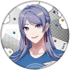 【中古】バッジ・ピンズ 弦月藤士郎 「バーチャルYouTuber にじさんじ にじさんじフェス2022 ランダム缶バッジ ブルー」