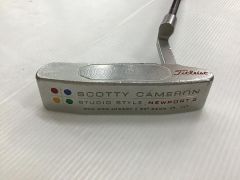 タイトリスト　SC ｽﾀｼﾞｵｽﾀｲﾙ ﾆｭｰﾎﾟｰﾄ2　パター　中古【最短即日発送】