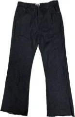 Indigo Raw Denim Wash Jeans Pants XL
