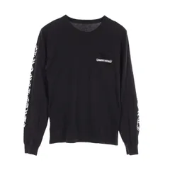 CHROME HEARTS クロムハーツ スクロールラベル アームロゴ ポケット付き 長袖Tシャツ