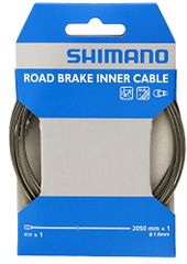シマノ ブレーキワイヤー ブレーキインナーケーブル ロード用SUS K 2050mm×φ1.6mm Y80098330｜店頭実在庫