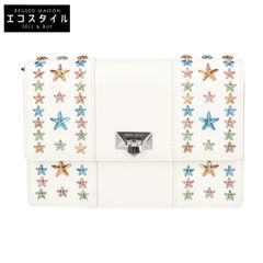 JIMMY CHOO　ジミーチュウ　PYXIS CLUTCH スタースタッズ 2WAYショルダー