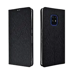 【新品】 シズカウィル arrows 5G ケース カバー 手帳型 F-51A スリム ブラック 1個入り