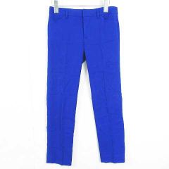 ギャップ GAP Slim Cropped クロップド パンツ ストレッチ レーヨン 0 ブルー 小さいサイズ kz16348