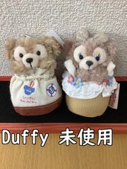 Disney タグ付き未使用 ダッフィーたちのかくれんぼ ぬいぐるみストラップ ダッフィー＆シェリーメイ