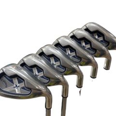 【中古】 キャロウェイ X・18  6S アイアンセット IR JV X-SERIES 70i (フレックスS) メンズ 男性用 右利き 右用 Dランク ゴルフクラブ