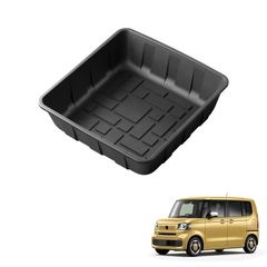 LUCKEASY ホンダ 新型 N-BOX 専用 助手席シートアンダートレイ 2023年10月?現行 JF3~6 助手席下収納ボックス NBOX シート下収納ボックス JF4 収納トレイ JF5 保護マット 小物入れ JF6 滑り止めマット  6f1ec4b0