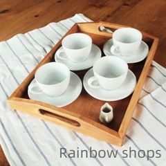 【新品未使用】木製トレー トレイ 木製 北欧 おしゃれ トレイ 幅40cm カフェトレー おしゃれ ウッドトレイ 北欧 カフェ キッチン雑貨 お盆 パイン材 母の 