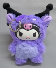 【中古】ぬいぐるみマスコット・ぬいぐるみバッジ クロミ ファインフェイスミニ おともだち着ぐるみ 「サンリオキャラクターズ」