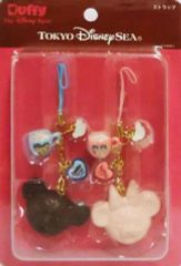 【中古】ストラップ(キャラクター) ダッフィー＆シェリーメイ ストラップ(ペア) 「スウィート・ダッフィー2010」 東京ディズニーシー限定