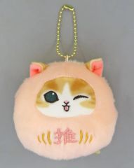 【中古】ぬいぐるみマスコット・ぬいぐるみバッジ 推し ころりんだるまマスコット 「mofusandもふもふマーケット mofusandくじ mofusand 和!和!和!スーベニアくじ」 C賞