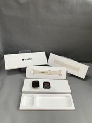 美品 Apple Watch SE 第3世代【限定保証あり】64GB Wi-Fi＋Cellular版 44mm スターライトアルミニウムケース　と　スターライトスポーツバンド 46mm S/M