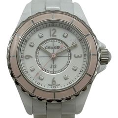 シャネル CHANEL J12 ソフトピンク 29MM 世界1200本限定 H4466 ホワイト セラミック クオーツ レディース 腕時計