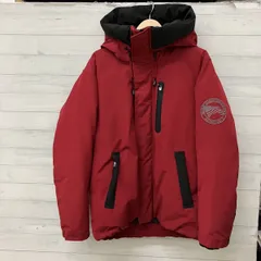 AVIREX アヴィレックス ダウンジャケット MILITARY FUNCTION DOWN JACKET 6102210 メンズ Lサイズ レッド