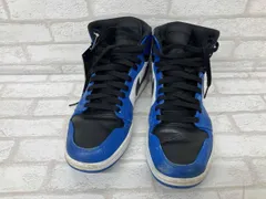 NIKE AIR JORDAN 1 RETRO HIGH 332550-400 ナイキ エアジョーダン1 レトロ ハイ ブルー ブラック メンズ 28cm