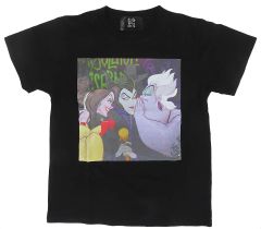 【中古】Tシャツ ヴィランズ(耳打ち) Tシャツ ブラック Mサイズ 「ディズニー」