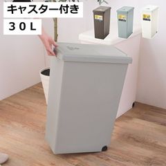 スライドペール 30L ゴミ箱 ふた ブラウン グリーン ホワイト おしゃれ 30L ふた付き ダストボックス 省スペース 分別 スライド式 ふた付き スリム 大容量 縦型 ゴミ箱 キッチン 屋外 家具