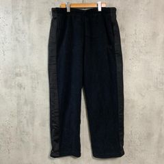 UNIQLO ユニクロ NEEDLES フリース ワイド パンツ 25AW 341-483979 XL 黒 ◇■ メンズ