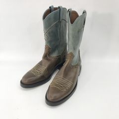 BUTTERO ブッテロ ウエスタンブーツ サイズ42 約28cm バイカラー ブルー ブラウン 靴 SS2662
