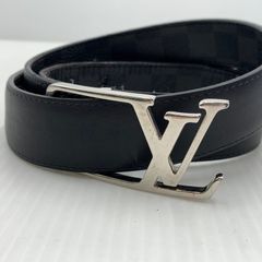 【現状渡し品】 LOUIS VUITTON ルイ・ヴィトン M6057 サンチュールネオグラム ベルト アクセサリー ダミエ グラフィット 【179-261014-ko-17-teih】