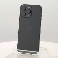 ソフマップ 〔中古品〕 iPhone16 Pro Max 256GB ブラックチタニウム MYWG3J/A SIMフリー【269】
