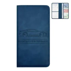 【新品】 縁ラボ 車検証ケース 収納 薄型 車検証入れ 電子車検証ケース 新規格対応 PUレザー 書類 カード コンパクト