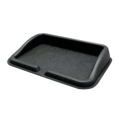 【新品】 槌屋ヤック(Tsuchiya Yac) 車内用品 ノンスリップマット ダッシュボードソフトトレイ ブラック 220×150mm PZ-728