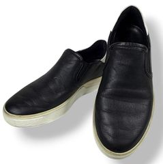 ecco エコー レザー スリッポン スニーカー 29111301001 黒 37 23.5