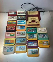 Nintendo 任天堂　ニンテンドー　ファミコンFamily Computer Console HVC-002　21個カセット付き