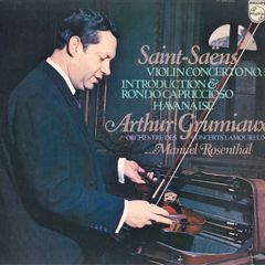 LP アルデュール・グリュミオー, マ サン=サーンス: ヴァイオリン協奏曲第3番 ロ短調 作品6 X5630 PHILIPS