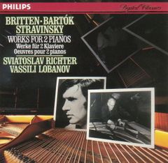 CD Britten, Bartok, Stravinsky, R Works for 2 Pianos 4201572 Philips Digital Clas