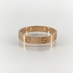 CARTIER（カルティエ） ミニラブ ＃57 K18ピンクゴールド リング・指輪 3.22g ゴールド