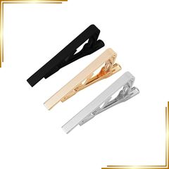 【新品】 Yierda ネクタイピン 3本 セット おしゃれ メンズ シンプル シルバー ブラック ゴールド タイピン ブランド 結婚式 ビジネス ネクタイピン アクセサリー プレゼント
