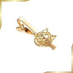 【新品】 Yierda おもしろ 狼 ネクタイピン おしゃれ メンズ ゴールド 犬 動物 ネクタイピン 結婚式 ビジネス タイピン ブランド アクセサリー プレゼント