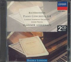 2discs CD ヴラディーミル・アシュケナージ ラフマニノフ: ピアノ協奏曲全集 POCL38401 ユニバーサルミュージ