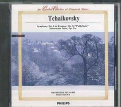 CD Tchaikovsky, Seiji Ozawa, Orch 交響曲第6番 悲愴, くるみ割り人形 MP112 PHILIPS