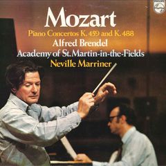 LP アルフレッド・ブレンデル, ネヴ モーツァルト: ピアノ協奏曲第19番 ヘ長調 K.459, 第23 X5568 PHILIPS