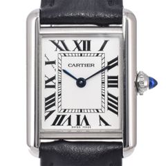 カルティエ CARTIER WSTA0135 タンクマスト シルバー クォーツ レディース 美品 保証書付き 腕時計 M#151025