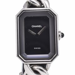 シャネル CHANEL H0452 プルミエール M ブラック クォーツ レディース 良品 腕時計 M#150963