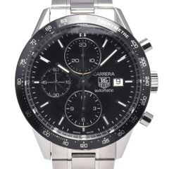 タグホイヤー TAG HEUER CV201E.BA0786 カレラ クロノグラフ デイト ブラック 自動巻き メンズ 良品 箱・保証書付き 腕時計 M#150785