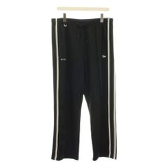 ニューエラ NEW ERA マスターマインド MASTERMIND WORLD ジャージトラックパンツ スウェット XXL 黒 ブラック サイドライン /YM